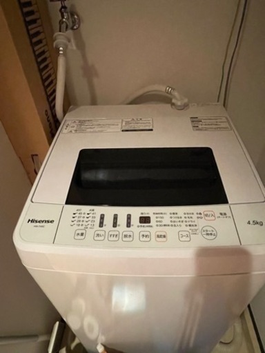 セミダブルベッドとマトレスセット､電子レンジ、ミニ冷蔵庫､炊飯器､洗濯機