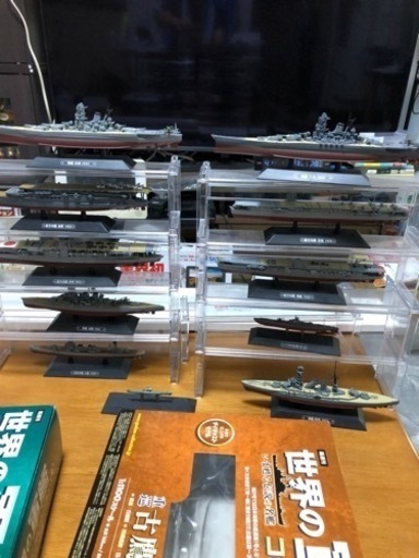 世界の軍艦コレクション　十一隻（大和武蔵　ミッドウェイ四隻他）