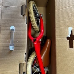 tokyobike 子供用自転車 キックバイク(赤)の画像