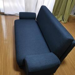 二人掛けソファーベッドの画像