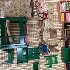 シルバニアファミリー　お人形・小物セット　決まりました！