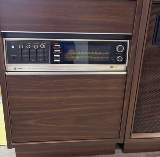 National/Technics SC-800（昭和レトロ 音聴箱)