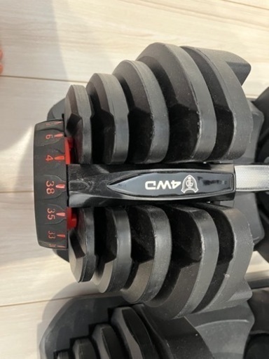 可変式ダンベル（4〜38kg）