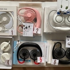 携帯扇風機 首掛け扇風機 ハンズフリー 2000Mah大容量 8...