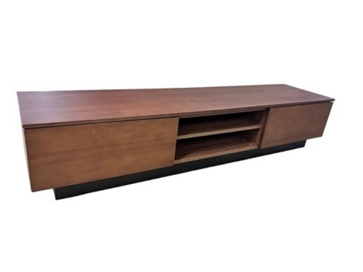 NO.722 ニトリ テレビ台 ローボードレシェンテ 150LB MBR ミドルブラウン