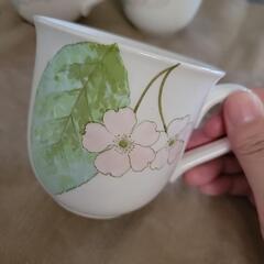 桜のノリタケカップの画像