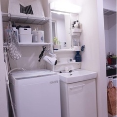 ランドリーラック　写真左です♪の画像