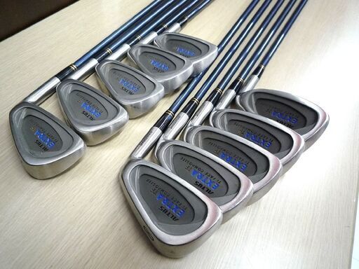 ゴルフクラブ アイアン 10本セット 3～9番 PW P/S SW ALTUS EXTRA TF FLEX R 中古 ブリヂストン 苫小牧西店