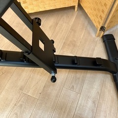 【引取】leading edge フラットベンチ　筋トレ　トレーニング　レザーの画像