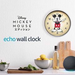 Echo Wall Clock 　Disneyミッキーマウスエディションの画像