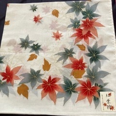 植物柄のハンカチ4枚セットの画像