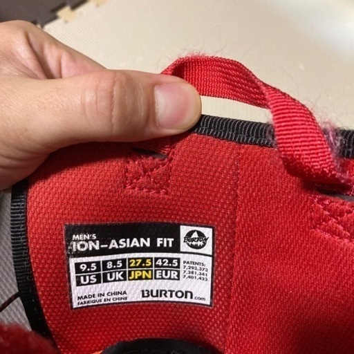 バートン burton ブーツ ion ピレリ 2014 27.5 Asian fit