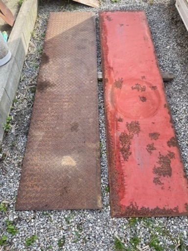 鉄板　縞鋼板　1枚