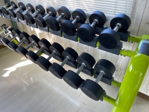 ラバーダンベルセット(ラスト2セット)最終値下げ