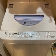 お譲りします→SHARP洗濯機