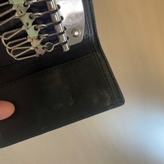 エイ皮 スティングレイ キーケース 使用感ありの画像