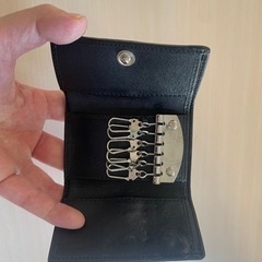 エイ皮 スティングレイ キーケース 使用感ありの画像