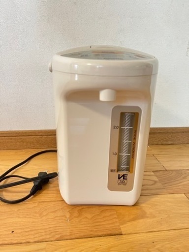 【決まりました】象印 電気ポット 3.0Lまほうびん 優湯生 CV-TT30-CA