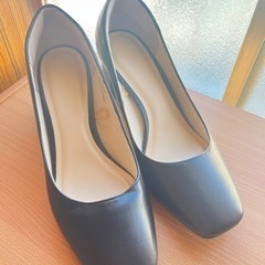 黒パンプス 24.5cm