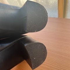 黒パンプス 24.5cmの画像