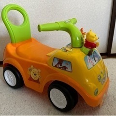 【決まりました】【引取り限定で無料】足漕ぎ車・くまのプーさん楽しいドライブ【1.5歳〜】の画像