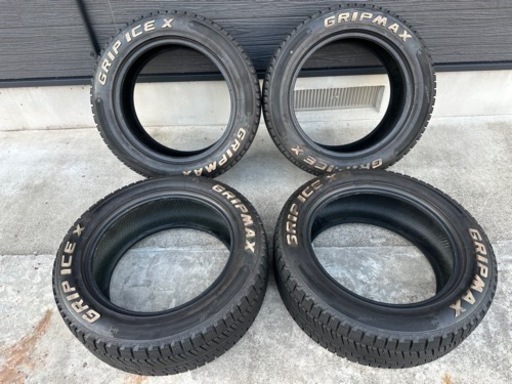 早めの準備を！　GRIPMAX グリップマックス　グリップアイスX 225/55R17 スタッドレス バリ溝　2021年