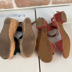 👠レディース　サンダル　靴　2足セット👠の画像