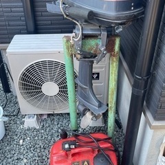 小型船舶用船外機　YAMAHA 4馬力TOHATSU 3.5馬力2こセット