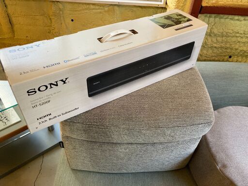 ✨期間限定・特別価格✨SONY ソニー サウンドバー ホームシアターシステム HT-S200F 箱1式