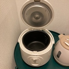 美品 ミニ炊飯器 3合の画像