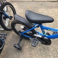 男の子向け自転車の画像