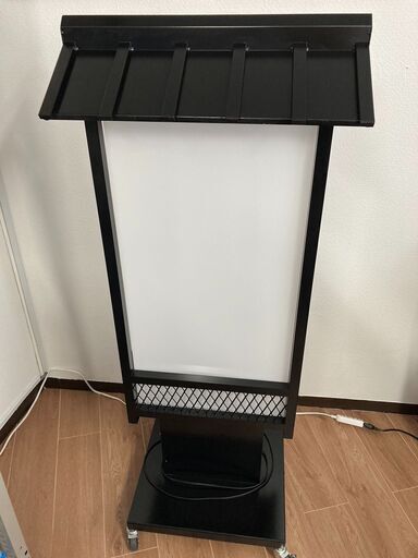 ヒラハラ　電飾スタンド看板　笠付き　和風　和風看板 電飾看板 店舗用電飾看板 照明付き看板 照明入り看板　居酒屋　料亭 楽天市場】看板【送料無料】笠付き和風電飾スタンド看板 L（文字