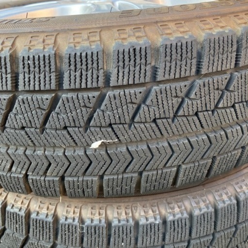 155/65R 14スタッドレスタイヤアルミホイールセット