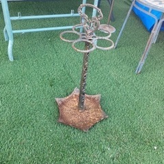 アイアン　シャビーな アンブレラスタンド 傘立て 