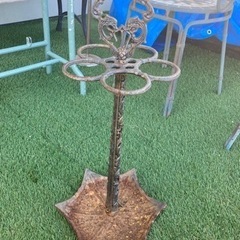 アイアン　シャビーな アンブレラスタンド 傘立て の画像