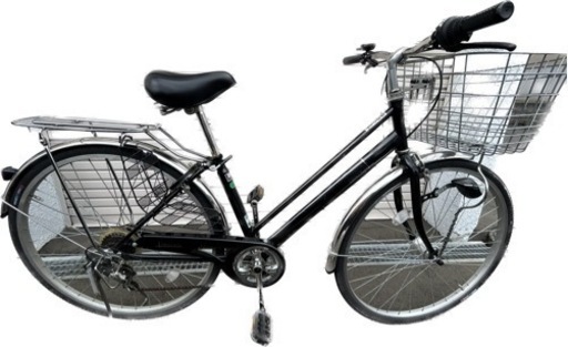 決まりました！シティサイクル　6段変速27インチ　美品