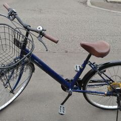 27インチ 🚲 中古 自転車 9480円 🔁6段切替 🔑鍵 💡ラ...