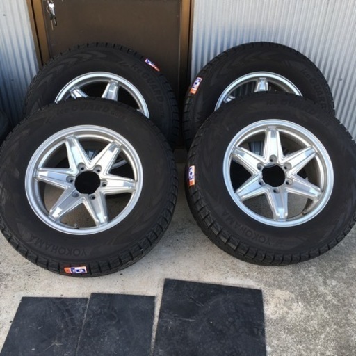 ランクルプラドなどに、ホイール4本セット　値引き　引き取り希望
