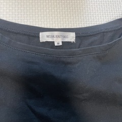 【もうすぐ廃棄します】ナチュラルビューティーベーシック　黒Tシャツ　の画像