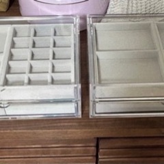 無印アクセサリーケース譲ります。の画像