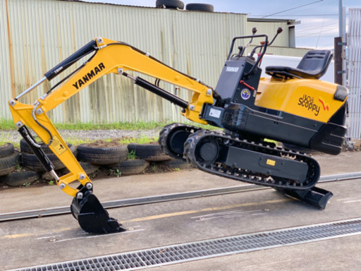 ヤンマー　ミニユンボ　B08 油圧ショベル　　操作パターン切り替え可能　 ゴムキャタほぼ新品　0.8tクラス　全国陸送可能 下取りOK　