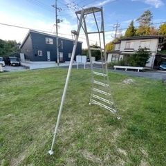 （値下済）アルインコ　園芸用　脚立　2.7mの画像