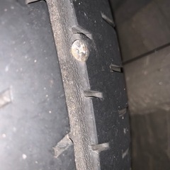 ハリアー　Z  19インチ　タイヤホイール4本セット　ロックナット付きの画像