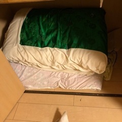 寝具、敷き、かけき、敷きパッドの画像