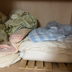 寝具、敷き、かけき、敷きパッドの画像