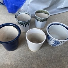 植木鉢　5点セットの画像