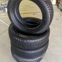 組換工賃無料 グッドイヤー中古タイヤ4本 185 60R 15 アクア