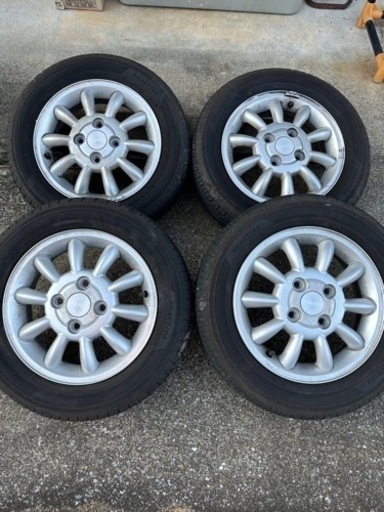 タイヤ　アルミホイールセット　2021年製　155/65R13