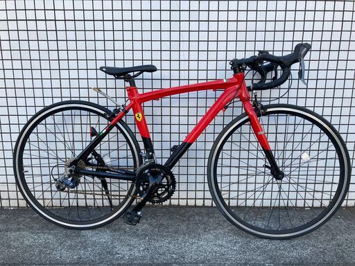 フェラーリ GIC R7016 Claris (レッド) ロードバイク ・16段変速