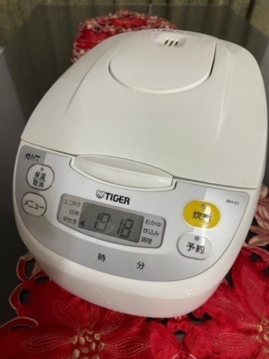 TIGER 炊飯器　5.5合炊き　[お値下げしました]